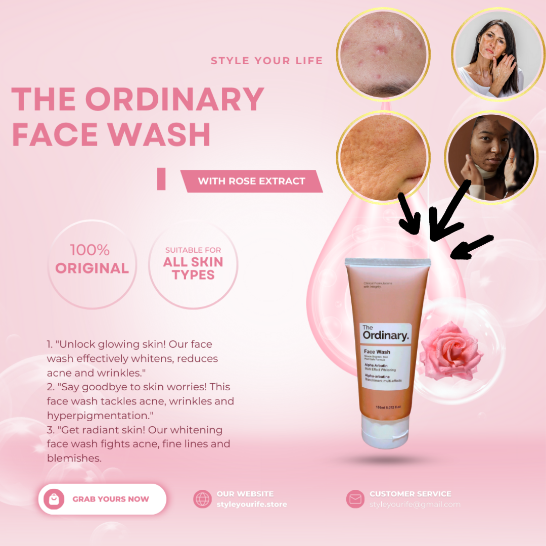 The Ordinary face wash