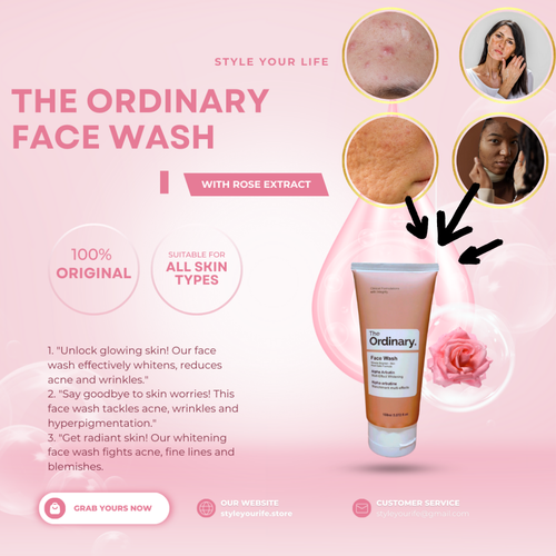 The Ordinary face wash